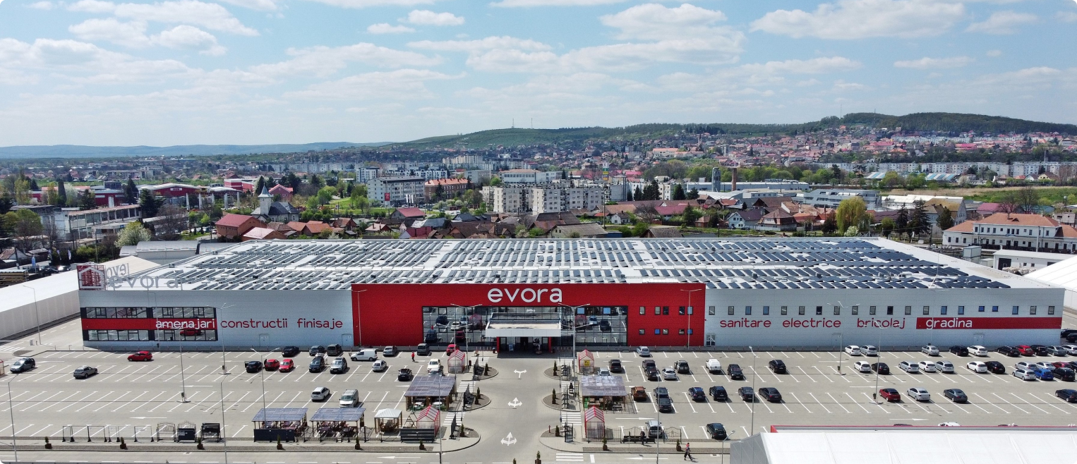 Magazinul Evora din Reghin