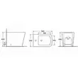 BIDEU STATIV 560X365X400 YJ-1303F M-001 matte black