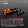 LANTERNA LED REINC.MULTIFUNCT.VLF-M044UV