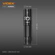 LANTERNA LED REINC.VLF-A355C