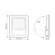 PROIECTOR SOLAR LED HORS 500 NW VLE-FSO3-205
