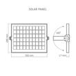 PROIECTOR SOLAR LED VIDEX GELIO 20W NW VLE-FSO-205