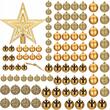 XMAS DECOR BRAD 101PCS AURIU CA0019