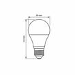 BEC LED VIDEX E27 A60 10W NW VLE-A60E-10274