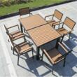 MOB.GR.SET POLYWOOD 1M 200X90X74 + 6S ETP-PY300-N