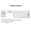 CADITA DUS 7046 GRI DESCHIS 1200X900X25 DY-T129LCG/G sif.inclus