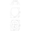 CAPAC WC OSTUNI EASY CLOSE 24516100P