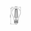 BEC LED VIDEX E27 A60 FIL NW VLE-A60F-10274