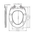 CAPAC WC ILUM.LED  ALB U2004 LED