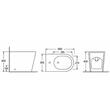 BIDEU STATIV 560X365X400 YJ-1380F M-001 matte black