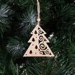 XMAS DECOR LEMN BRAD 6BUC CA0662