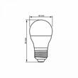 BEC LED VIDEX E27 G45 4W WW VLE-G45E-04273