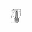 BEC LED VIDEX E27 G45 6W GIL NW VLE-G45F-06274