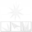 XMAS DECOR STEA HARTIE 60CM CA1100