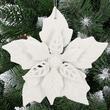 XMAS DECOR STEAUA CRACIUNULUI ALBA 12CM CA0776
