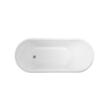 CADA FREE 6830 1700mm 700X580 GLOSSY WHITE