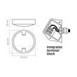 CORP IL.LED VIDEX INGA 18W NW VLE-BH12R-185