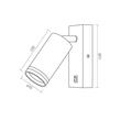CORP IL.LED VIDEX KENT 30W GU10 ALB VL-SPF05E-W