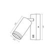CORP IL.LED VIDEX KENT 30W GU10 NG VL-SPF05E-B