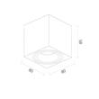 CORP IL.LED VIDEX OTTO 30W GU10 ALB VL-SPF01-W