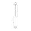 CORP IL.LED VIDEX TATUM 30W GU10 ALB VL-SPF05D-W