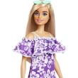 BARBIE IN ROCHIE CU FLORI GRB36