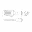 LAMPA STRADA LED VIDEX LEYA 150W NW5 VLE-SLE14-1505