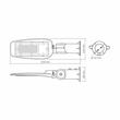 LAMPA STRADA LED VIDEX LEYA 30W NW5 VLE-SLE14-305