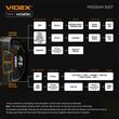 LANTERNA CAP LED REINC.+SENZOR VLF-H025C