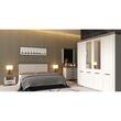 MARSEL PAT 160X200(SUPORT METALIC) FRASIN DE ZAPADA/STEJAR SONOMA TRUFA