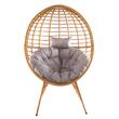 FOTOLIU KJF0017 RATTAN PERNA GRI HT305