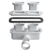 CADITA DUS 7046 GRI DESCHIS 1200X800X25 DY-T128LCG/G sif.inclus