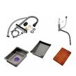 KIT CHIUVETA+BAT+PLACA 75X46X22 GREY
