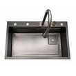 KIT CHIUVETA+BAT+PLACA 75X46X22 GREY