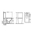 VAS WC COMPACT RIMLESS B-2383A
