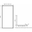 CABINA DUS WALK-IN TECHNO 100