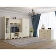 BOSTON PENAR VITRINA 2D2S IVORY/VANILIE SUPREMAT MDF