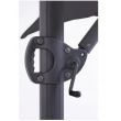 UMBRELA ROMA 3X3 GREY PARASOL
