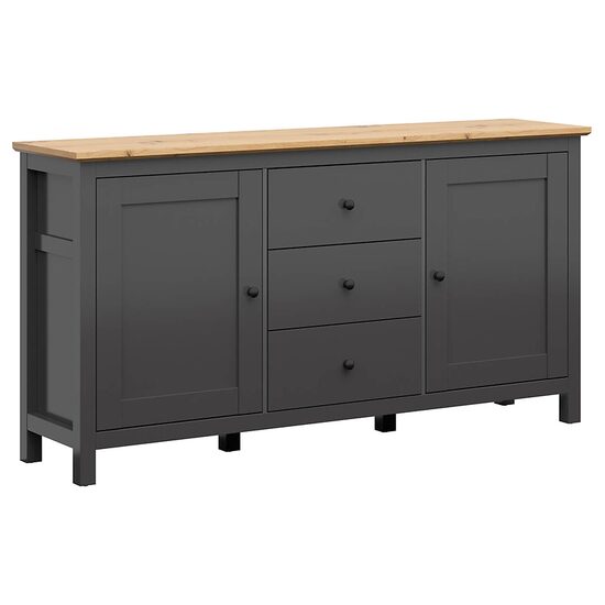 HESEN COMODA KOM2D3S GRAFIT/ARTISAN