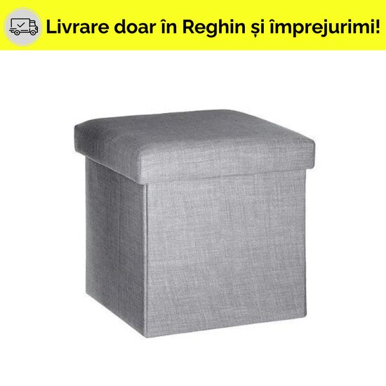 TABURET PLIABIL TOMAZ GRI DESCHIS 140450A