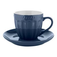 CANA FARFURIE ROMA SET 250ML BLUE