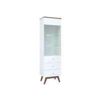 HEDA VITRINA REG1W2S ALB/MOLID SIBIU AURIU/ALB LUCIOS