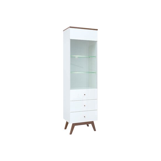 HEDA VITRINA REG1W2S ALB/MOLID SIBIU AURIU/ALB LUCIOS