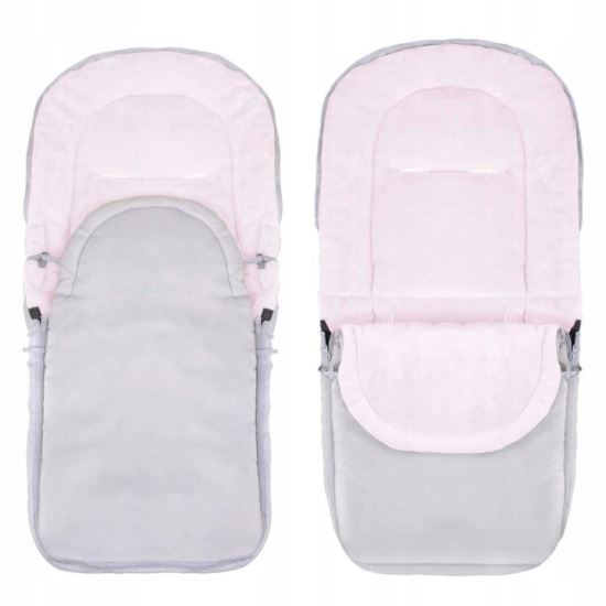 SAC DE DORMIT 4IN1 90CM GRI-ROZ SB0034