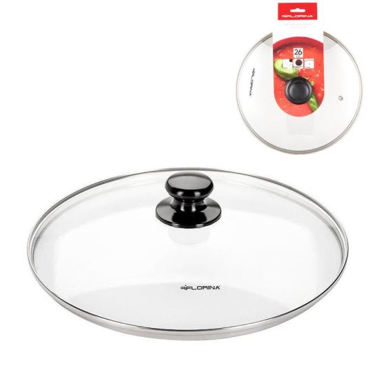 CAPAC TERMO 26CM STICLA