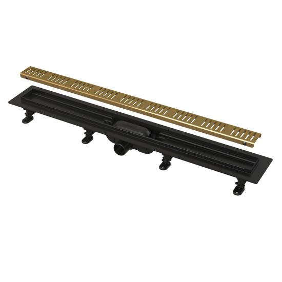 CANAL SCURGERE+GRATAR APZ10BLACK-850BRASS