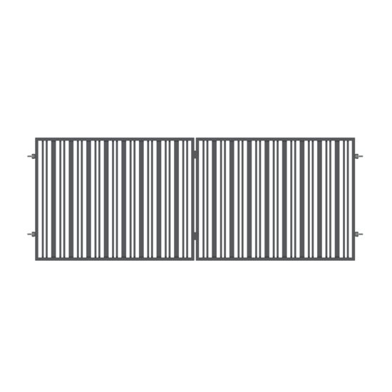 POARTA BLANCA 4M H1.70M RAL7016 GAL