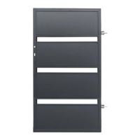 POLBRAM LEDA PORTITA DR W0.9 H1.58 RAL7016 GAL