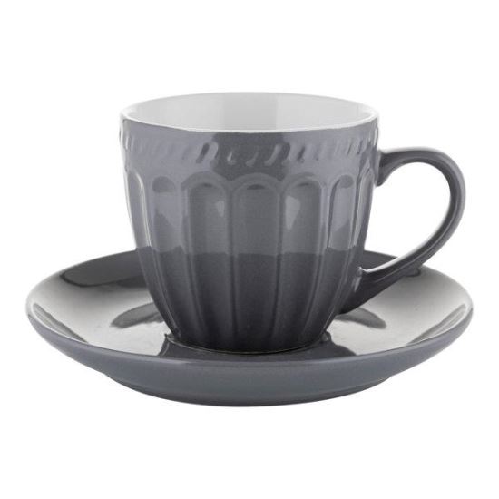 CANA FARFURIE SET ROMA 250ML GRI 2PH-KPL-250/ROM/SZA