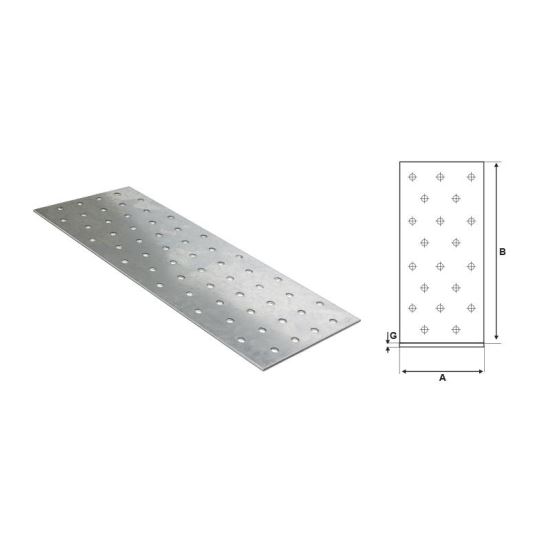 PLACA PERFORATA PP20-120/300